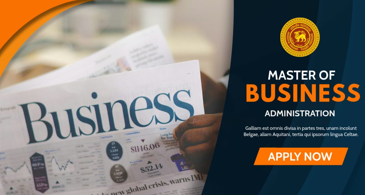 Master of Business Administration