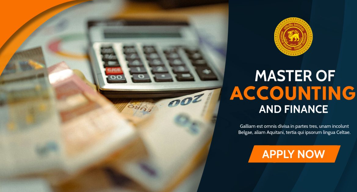 Master of Accounting and Finance